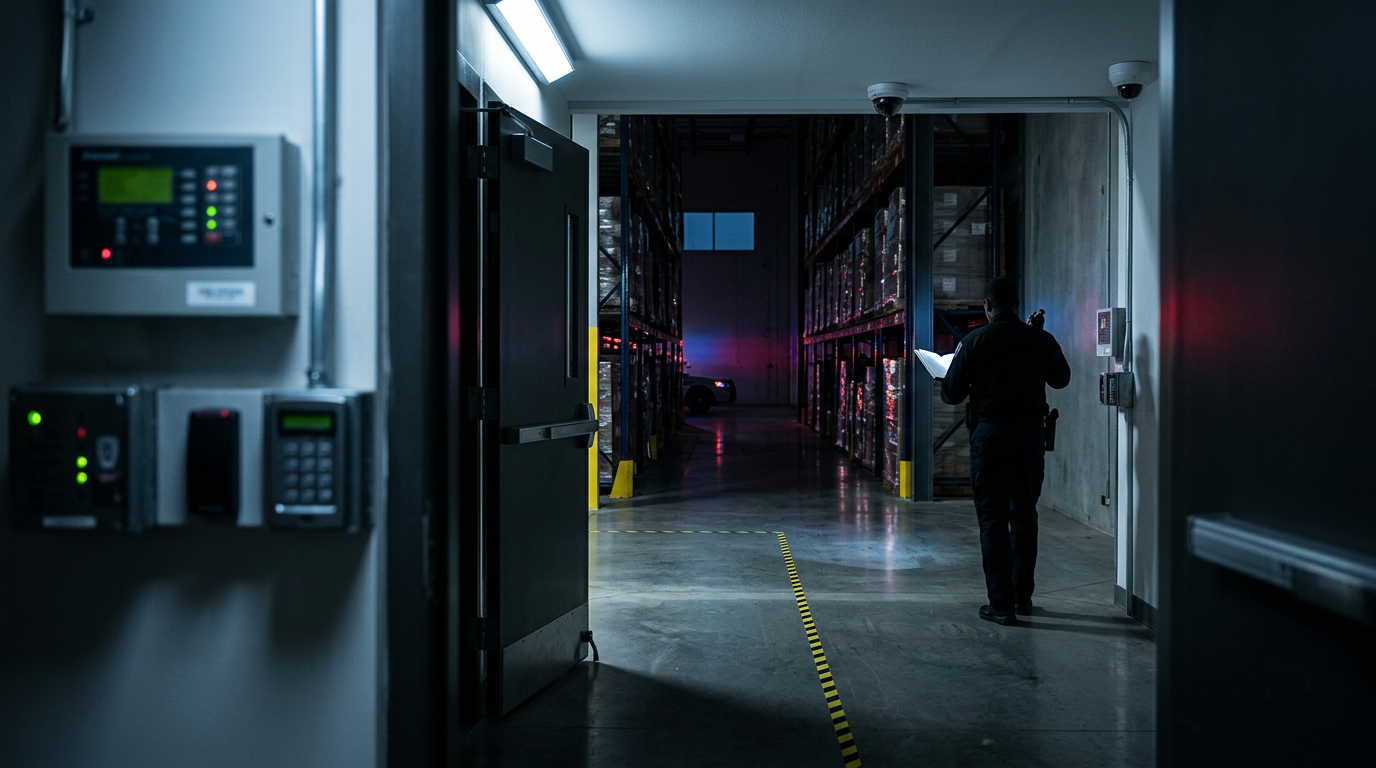 Manassas Warehouse Corridor After-Hours Intrusions Prompt Tenant Liability Review